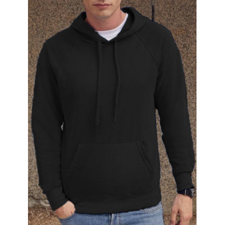  Hoodie umană Fruit of the Loom Transpirație ușoară cu glugă